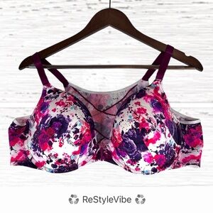 TORRID Bra Size 42C Bra Front Clasp Style Padded Underwire Adjustable Straps